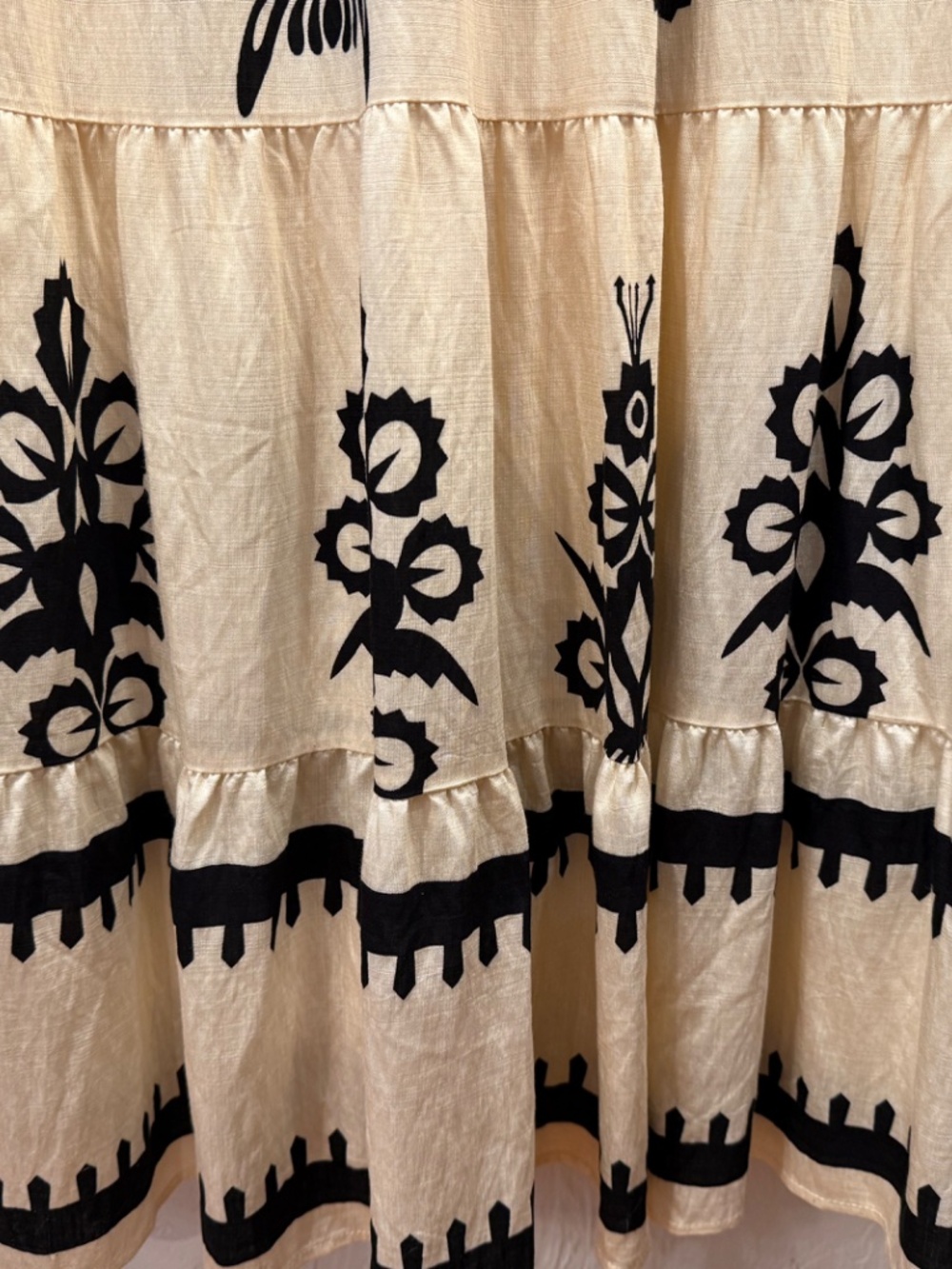 Maxi dress Linen like - Picture 4 of 8